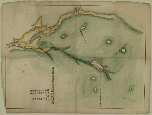 Shiga_kenka_Shigagun_Fujiomura_chinai_aza_hira_Kaigaya_Maegaki_jissokuzu_c0