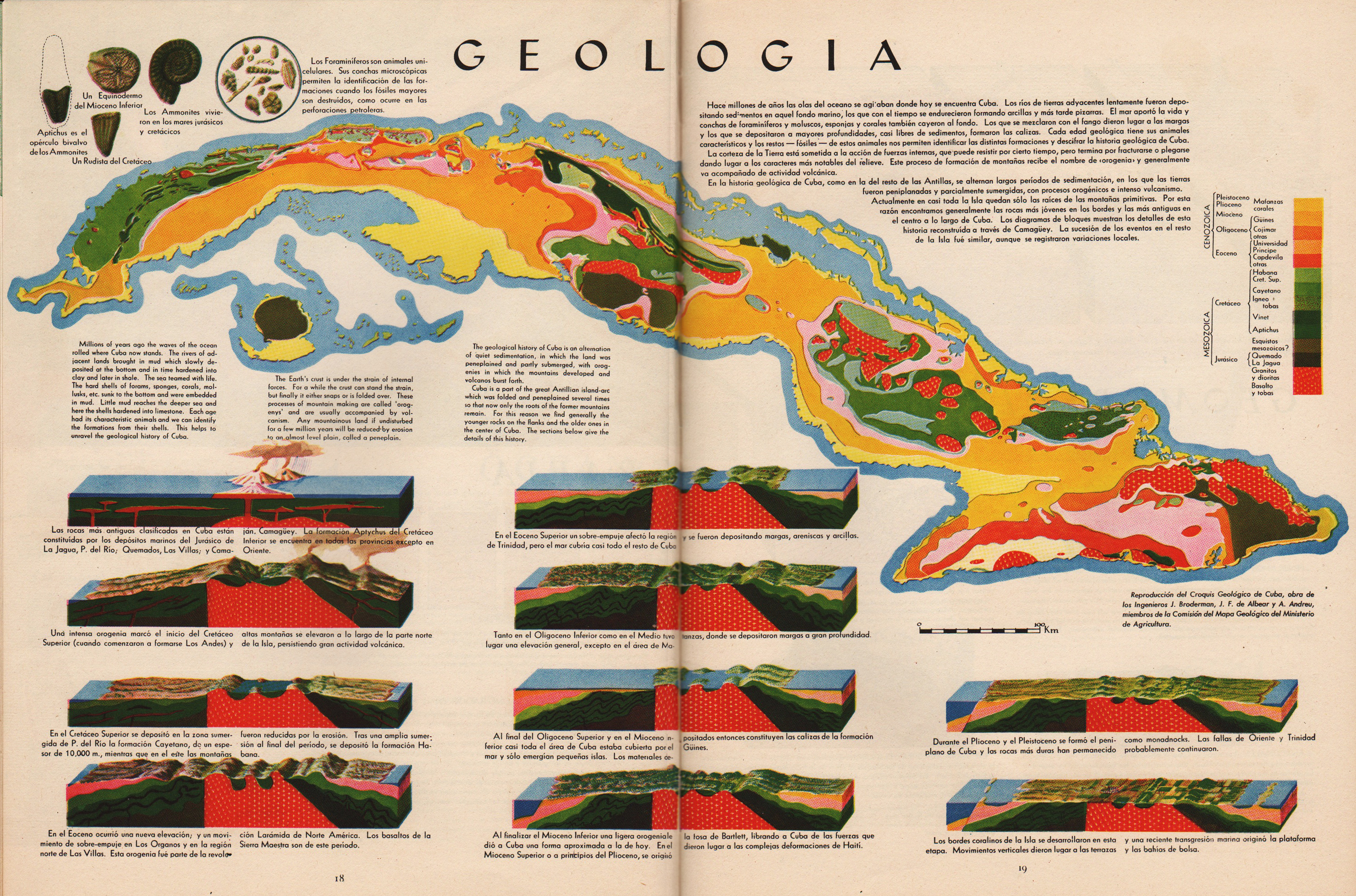 raisz_atlas_of_cuba_p18-19_geol