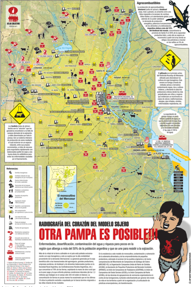 Iconoclasistas' Radiografía del Corazón del modelo sojero