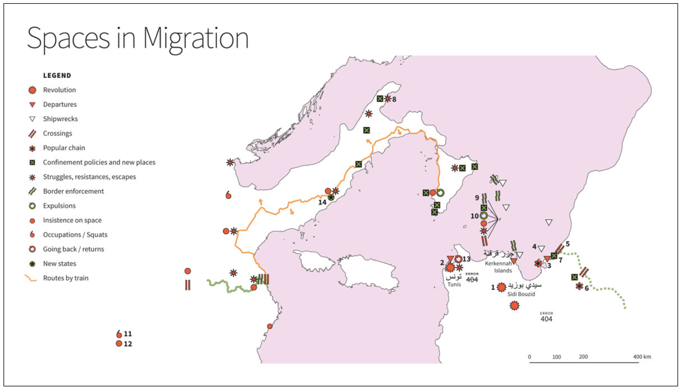 Fig 3 Spaces in Migration MAP